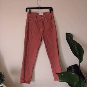 PACSUN PINK MOM JEANS